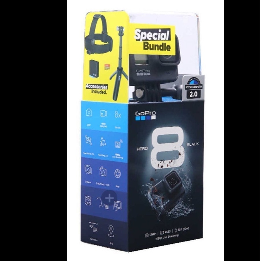 GoPro HERO8 Black Action Camera Bundle
